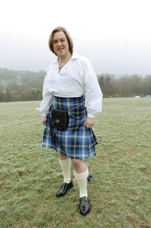 northumberland tartan kilt